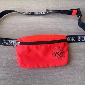 PINK Victoria's Secret Neon Coral Crossbody Bag